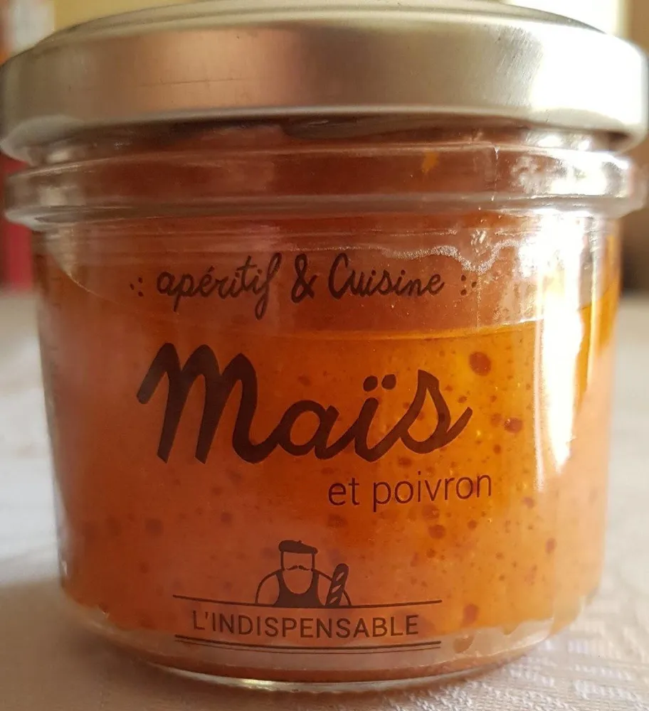 apéritif et Cuisine Maïs et poivron