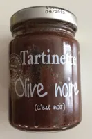 Tartinette Olive noire (c'est noir)