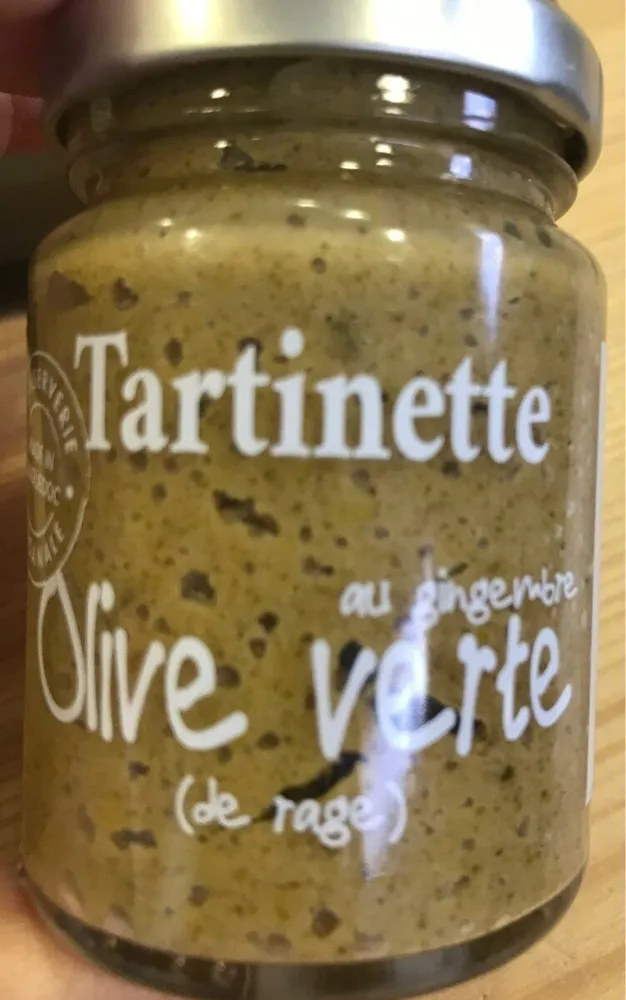 Tartinette olive verte (de rage)