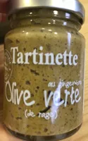 Tartinette olive verte (de rage)