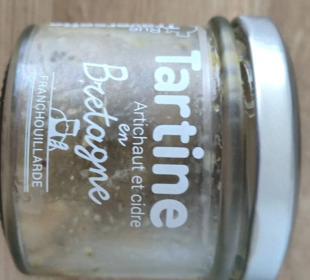 Tartine artichaut et cidre en Bretagne