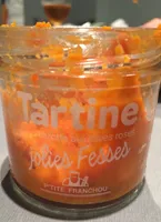 Tartine carotte et baies roses jolies fesses