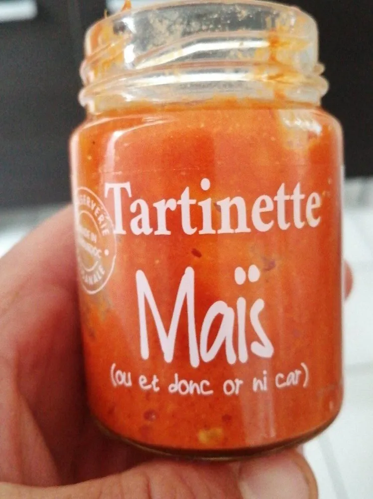 Tartinette maïs