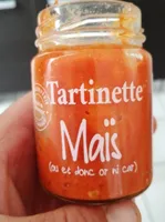 Tartinette maïs