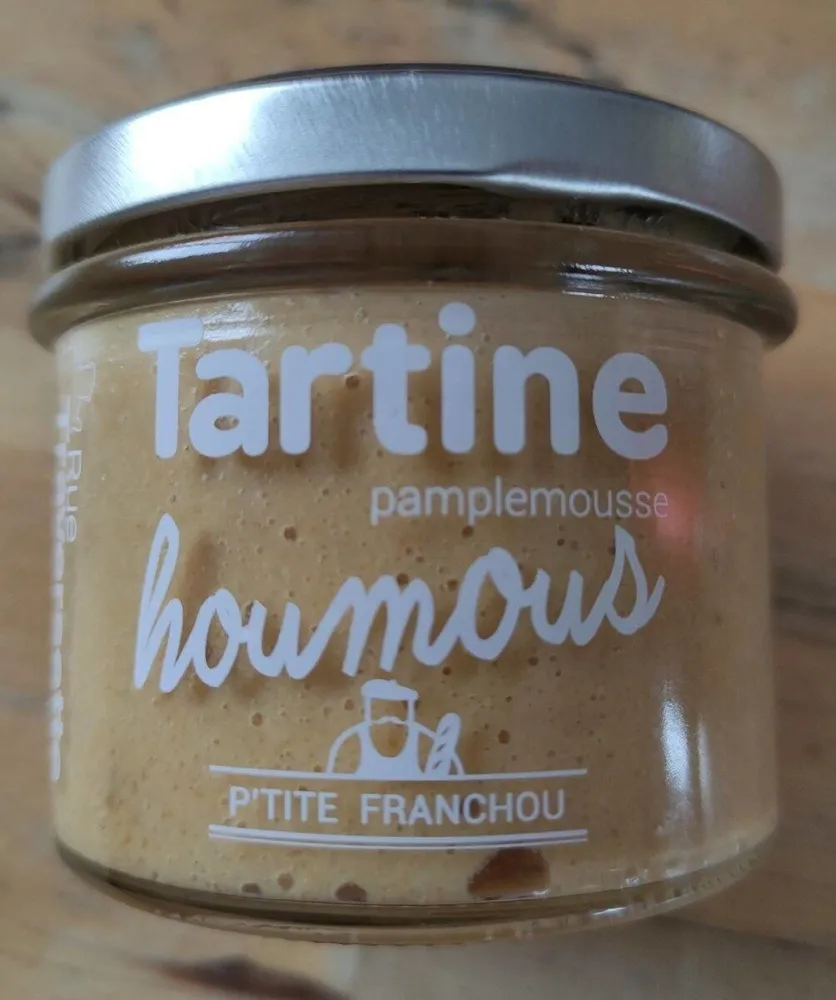 Tartine Houmous Pamplemousse