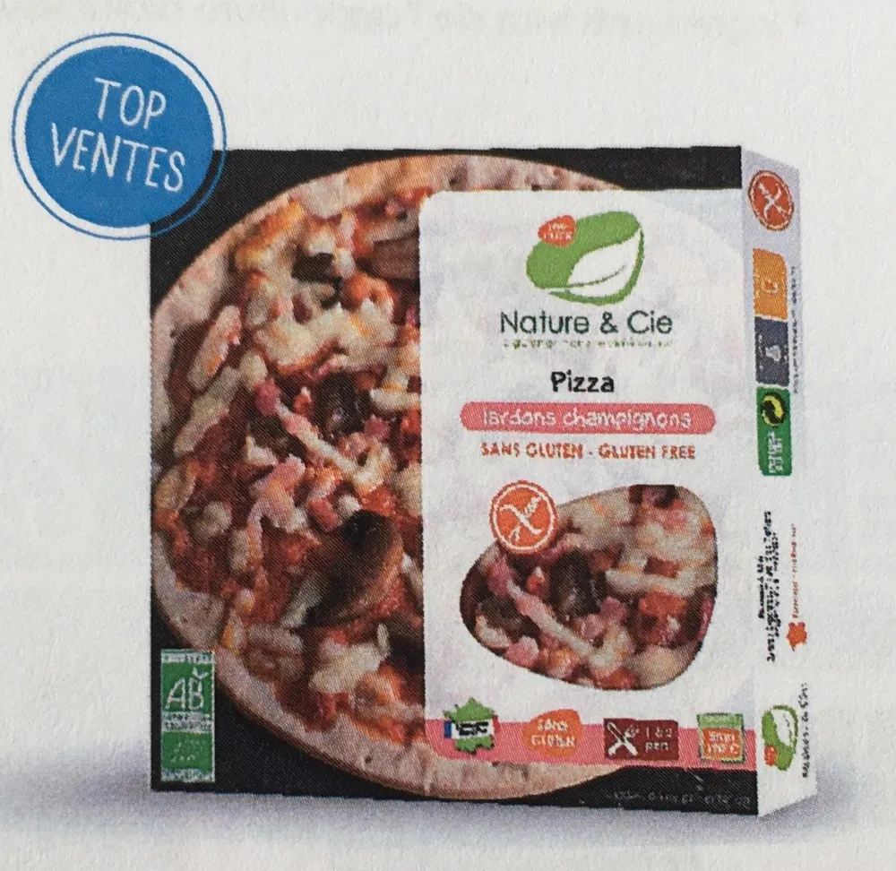 Pizza lardons champignons