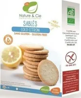 Sablés coco citron SANS GLUTEN