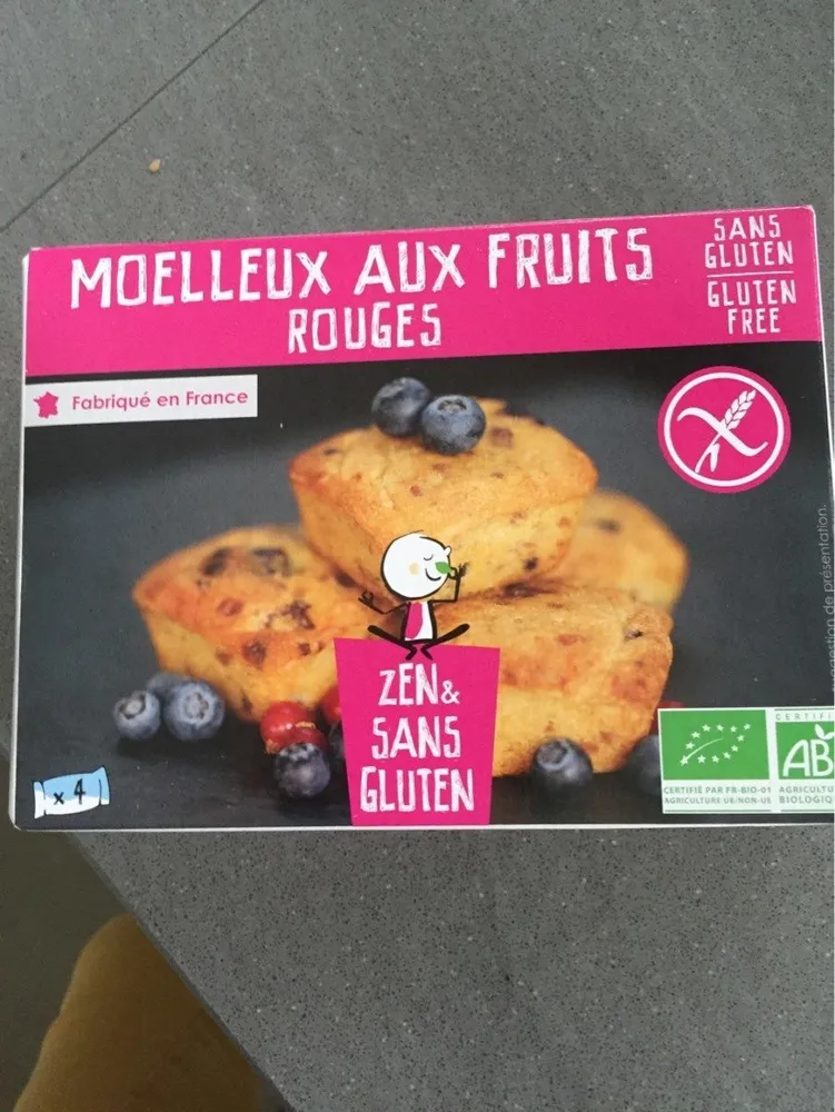 Moelleux aux fruits rouges