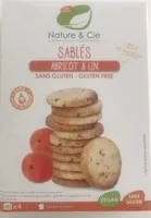 Sablés abricot et lin