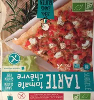 Tarte fine tomate et chèvre Bio