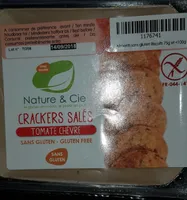 CRACKERS SALÉS TOMATE CHÈVRE