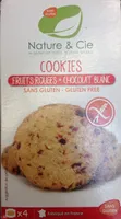 Cookies fruits rouges + chocolat blanc