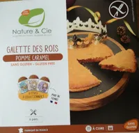 Galette des rois pomme caramel sans gluten