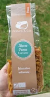 Mezze penne curcuma pâte sans gluten
