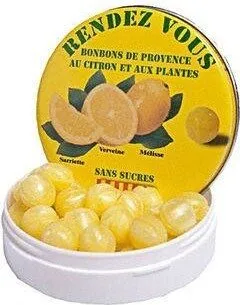 Bonbons Zitrone Zuckerfrei
