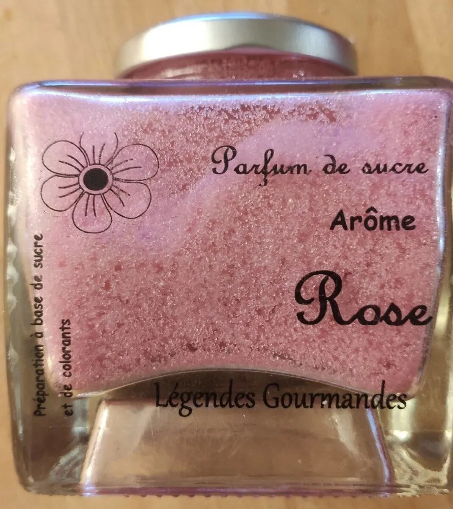 Parfum de sucre Arôme Rose