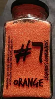 Sucre N°7 orange