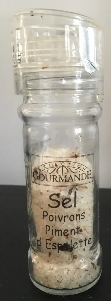 Sel poivron piment d'espelette