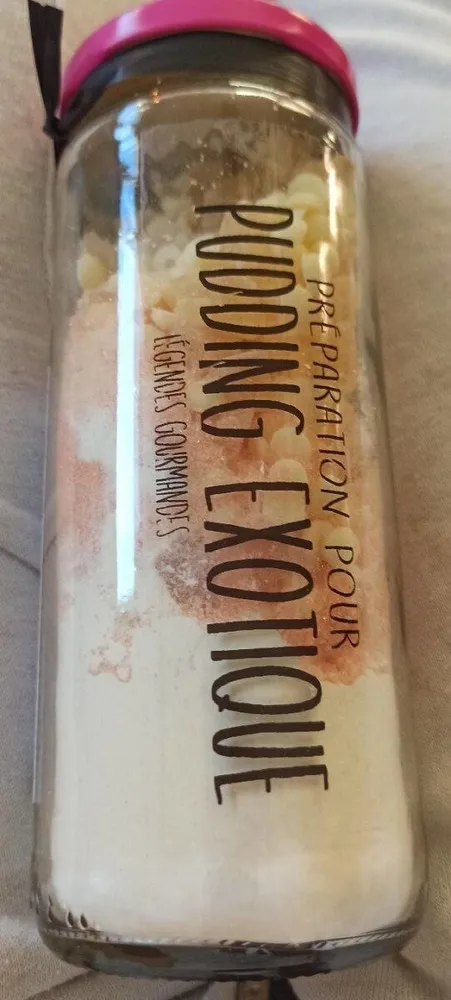 Préparation pour pudding exotique
