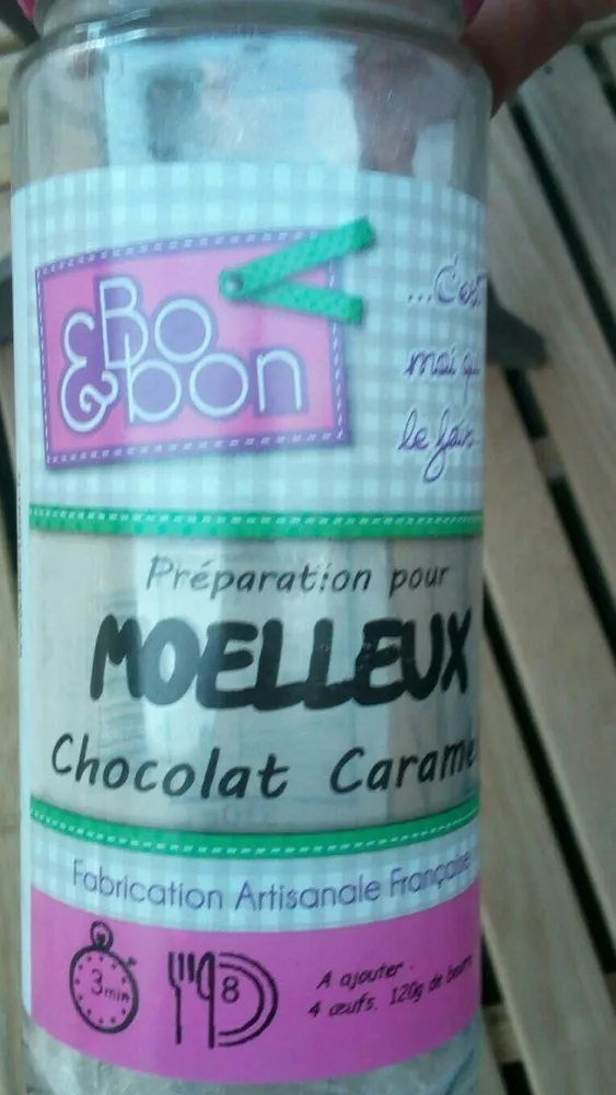 Bo et Bon Moelleux Chocolat Caramel 310 g