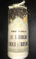 Cake chataigne choco raisin