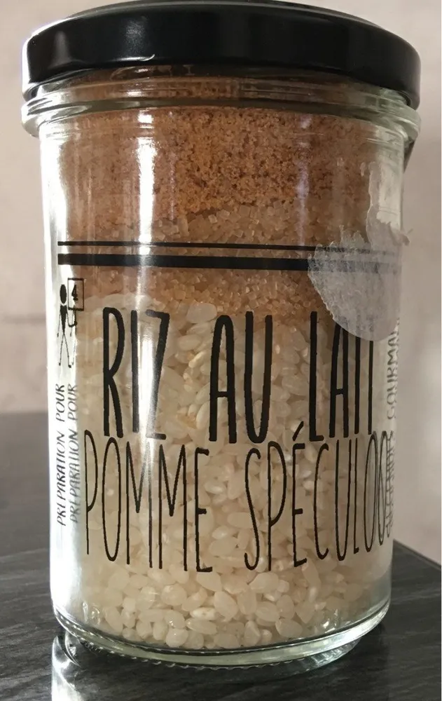 Riz au lait pommes speculos