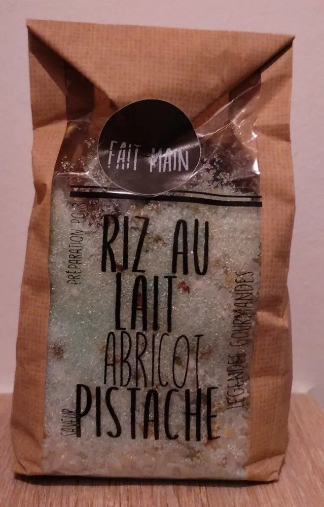 Riz au lait abricot pistache