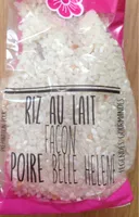 Riz au lait facon poire belle Helene