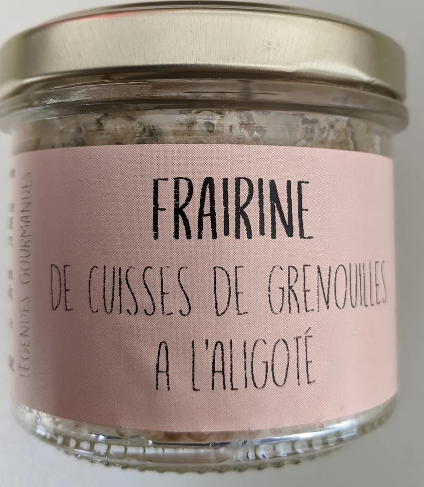 Frairine de cuisses de grenouilles à l'aligoté