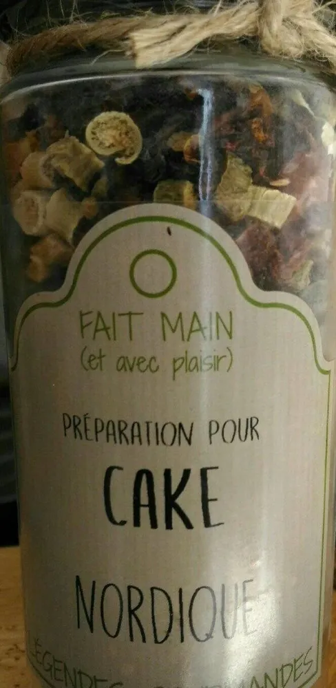 Préparation pour cake nordique
