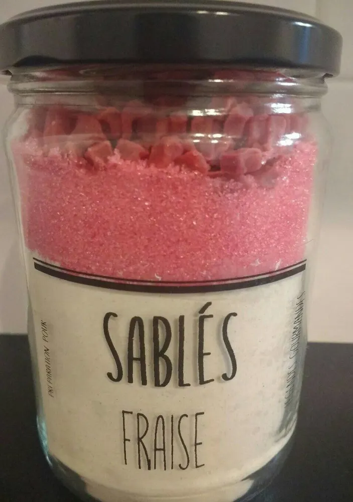 Sablés fraise