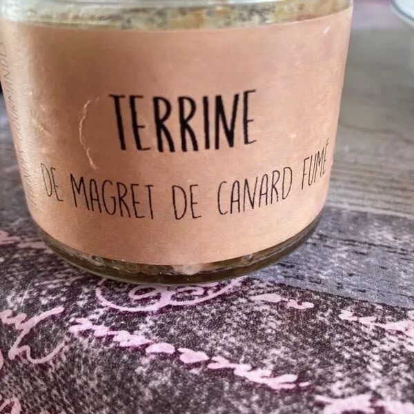 Terrine de magret de canard fumé