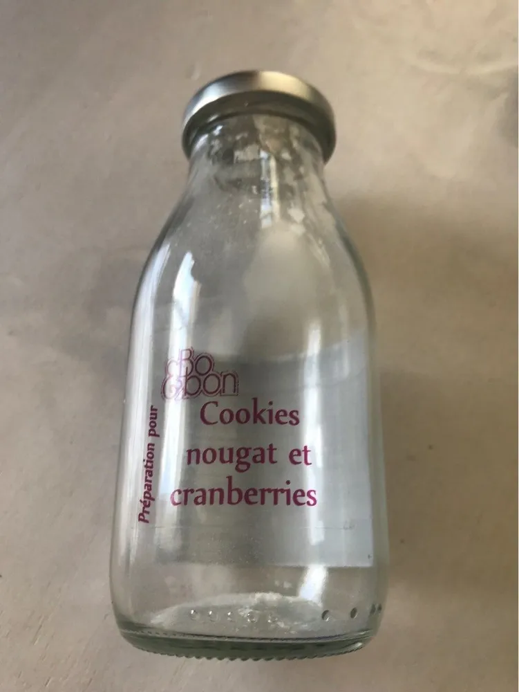 Cookies nougat cranberries