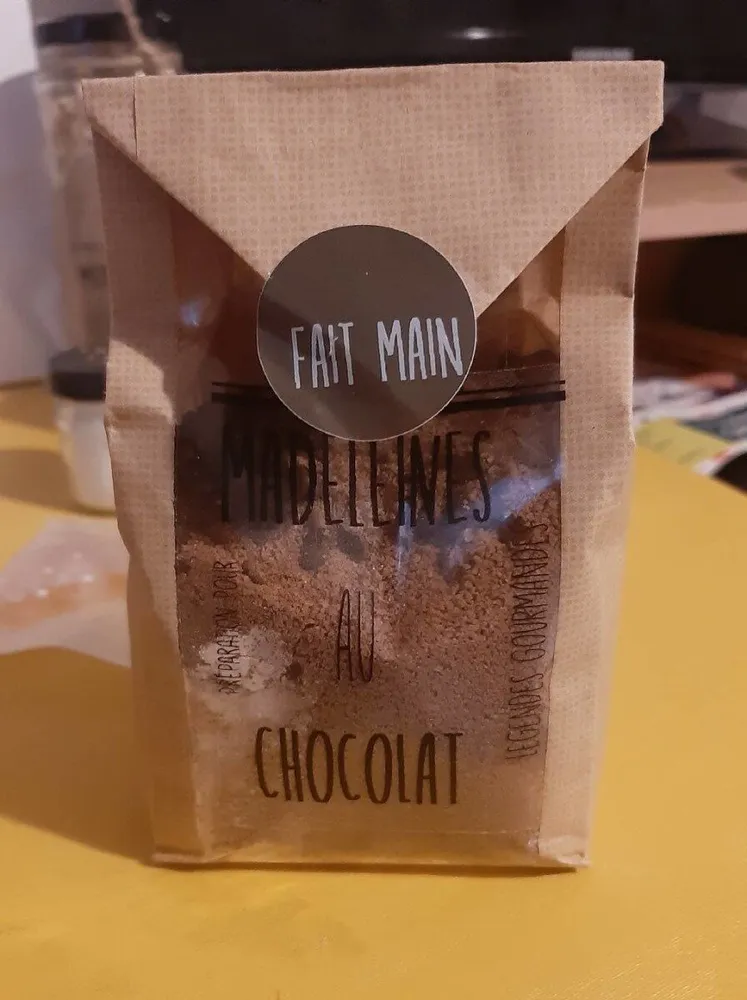 Préparation pour Madeleines au chocolat
