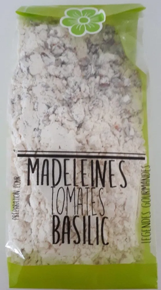 préparation pour madeleines tomates basilic