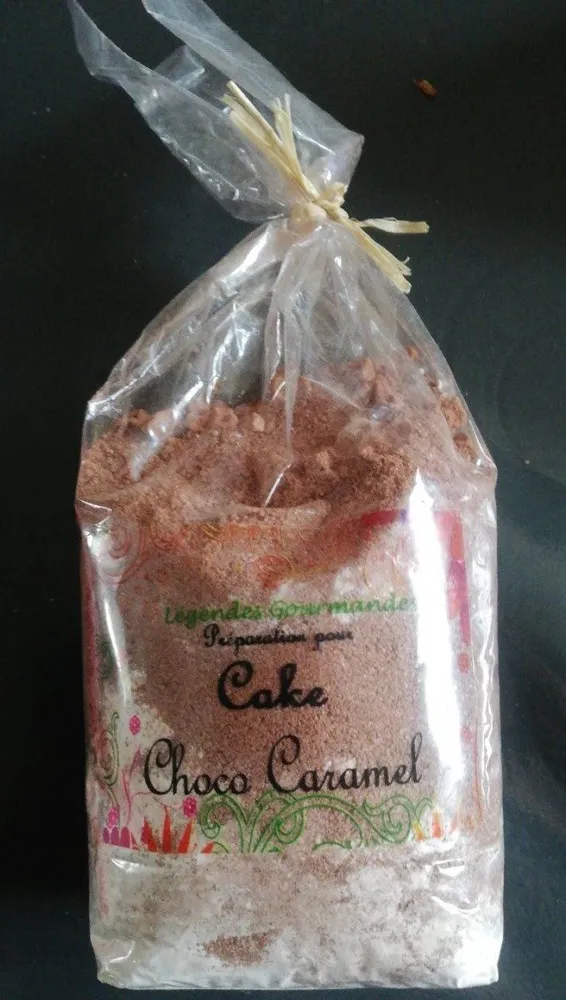 Cake choco caramel