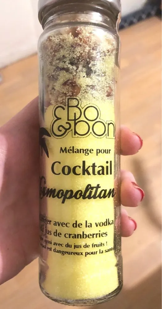 Cocktail Cosmopolitain