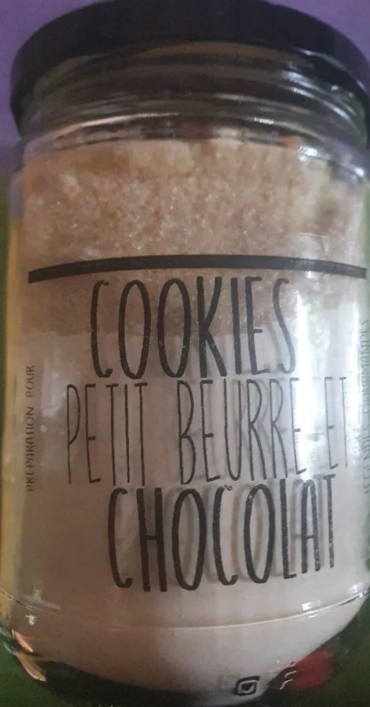 Cookies petit beurre et chocolat