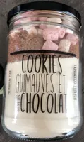 préparation pour cookies aux guimauves et cacao en poudre