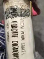 Sablés épicés carotte oignons