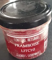 Confiture framboise litchi