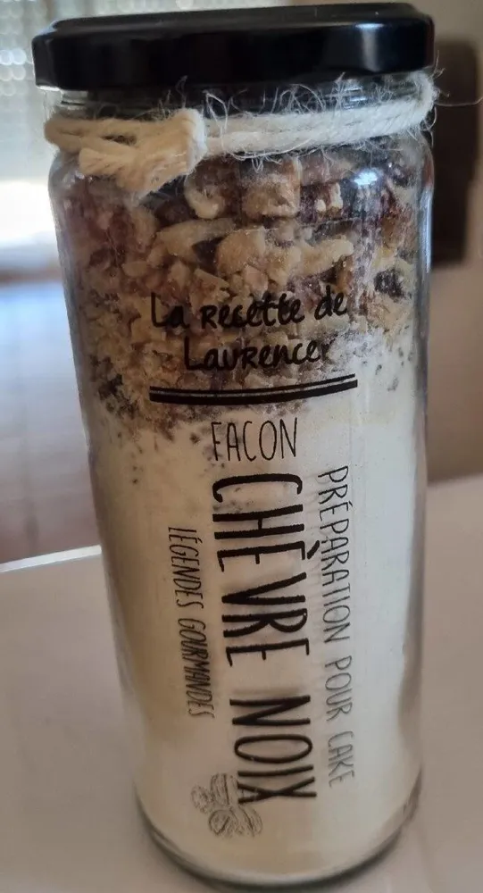 Préparation pour cake chèvre noix