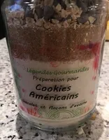 Préparation pour cookies ameriacains chocolat et flocons d'avoine
