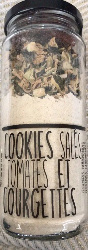 Cookies salés tomates et courgettes