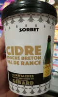 Sorbet Cidre bouché Breton Val de Rance