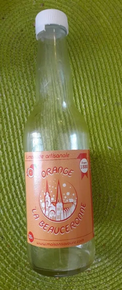Limonade Artisanale à l'orange