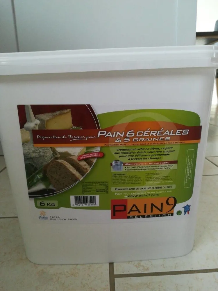 farine pour pain 6 céréales