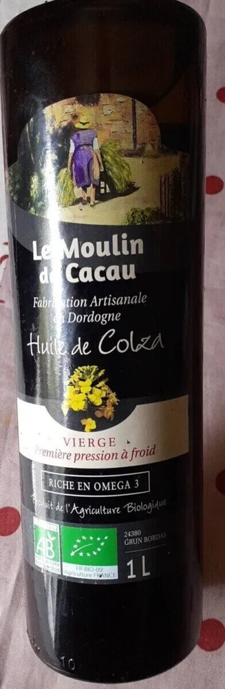 Huile de Colza vierge