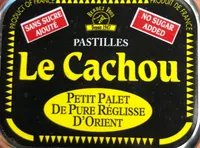 Le cachou pastilles