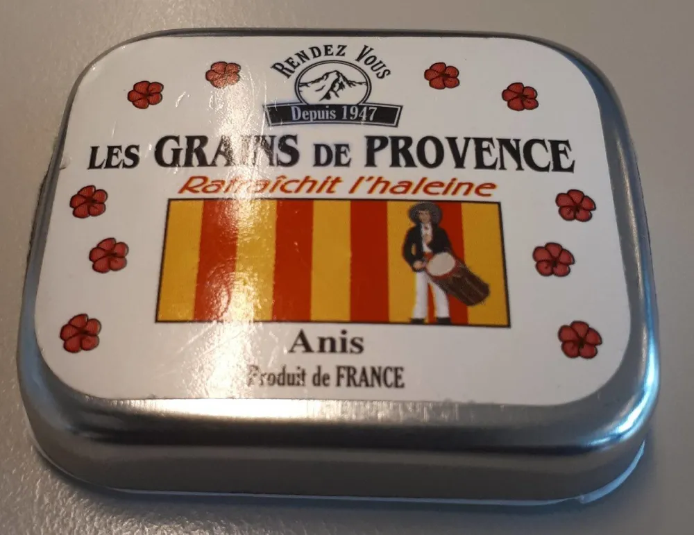 Confiserie Pastilles Les Grains De Provence Anis Provençal